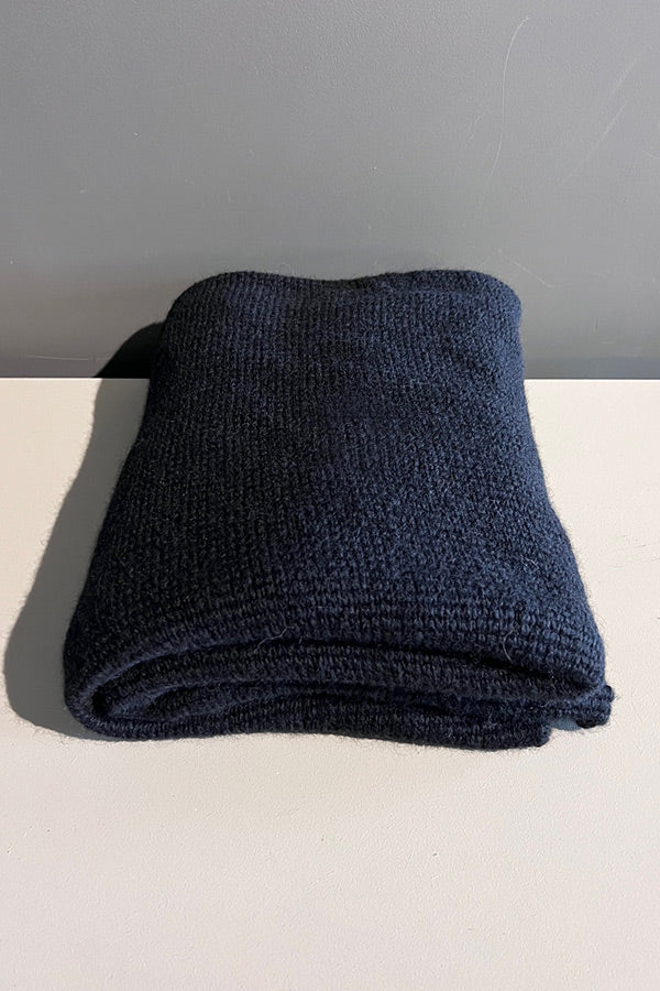 Amano by Lorena Laing Alpaca Black Throw