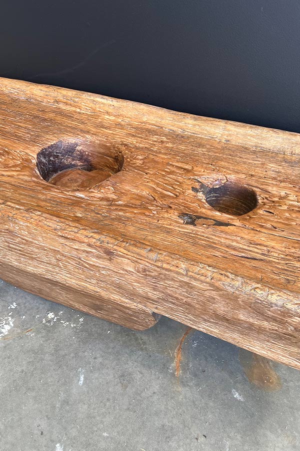 Antique Mortar and Pestle from Indonesia