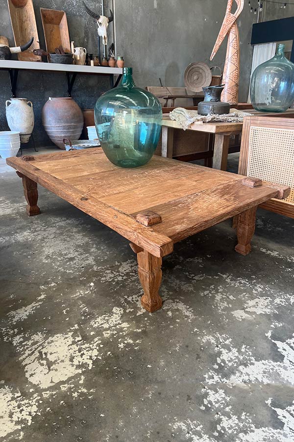 Javanese Antique Teak Coffee Table