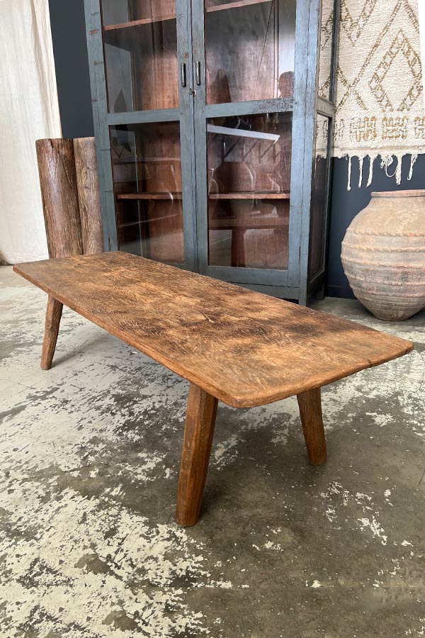 Teak Bench Seat & Coffee Table