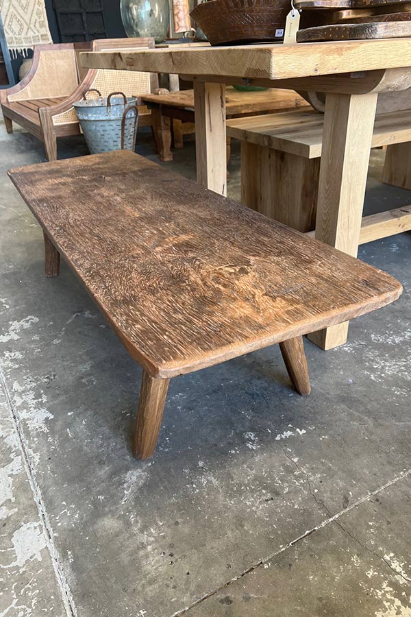 Teak Bench Seat & Coffee Table