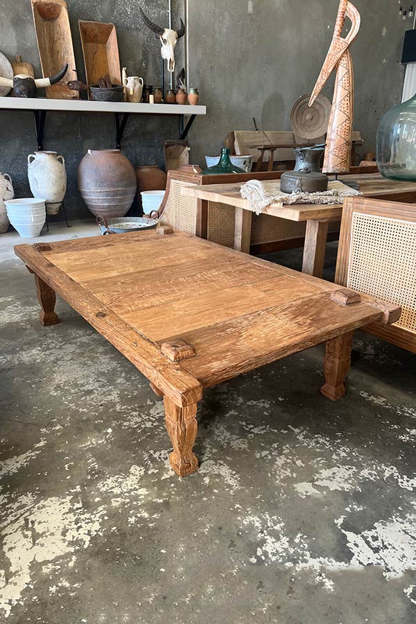 Javanese Antique Teak Coffee Table