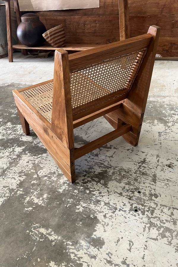 Javanese Rattan & Teak Chair V2