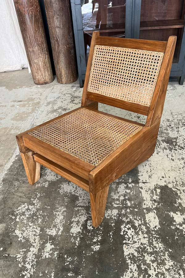 Javanese Rattan & Teak Chair V2