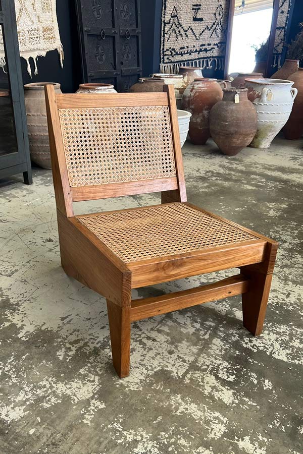 Javanese Rattan & Teak Chair V2