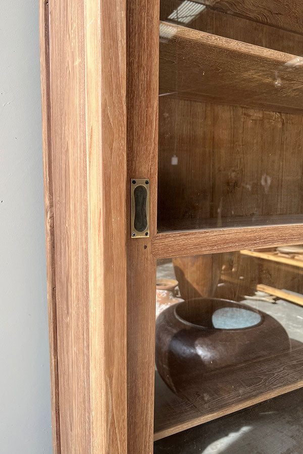 Javanese Teak Wall Cabinet