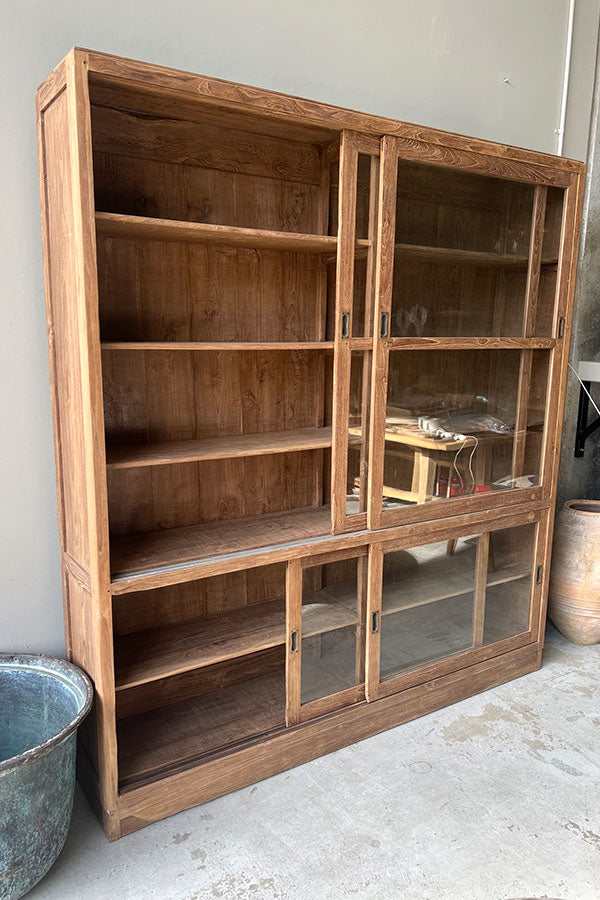 Javanese Teak Wall Cabinet