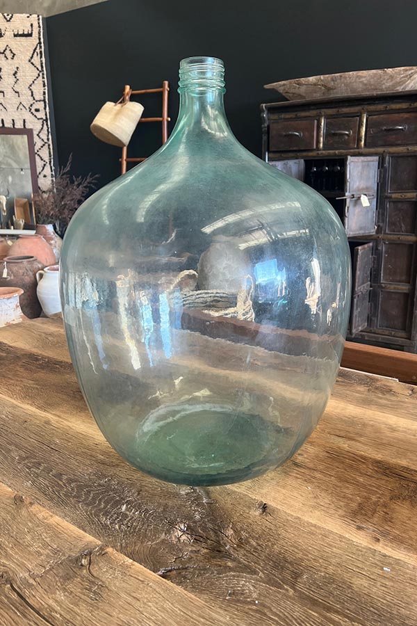 Large Vintage Glass Vase