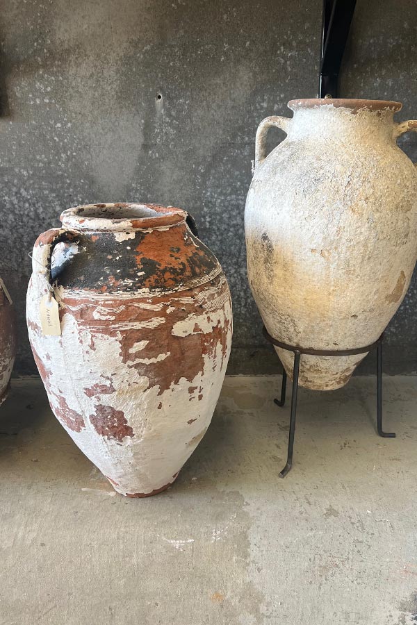 Tri-Colour Medium Vintage Odemis Pot