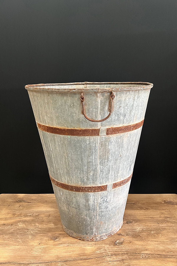Reclaimed Large Galvanised Turkish Planter V2