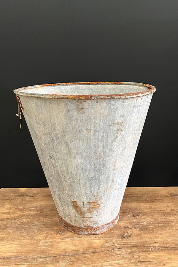 Reclaimed Large Galvanised Turkish Planter V4