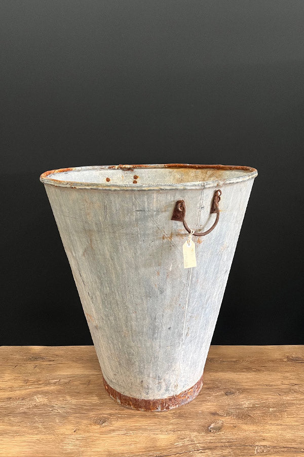 Reclaimed Large Galvanised Turkish Planter V4