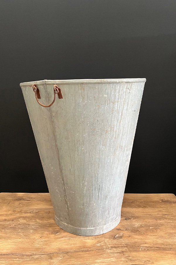 Reclaimed Large Galvanised Turkish Planter