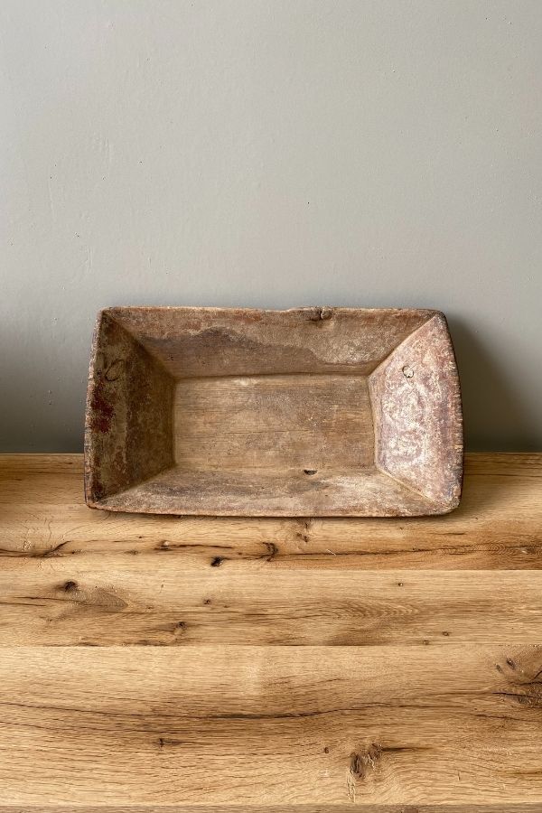 Small Turkish Wooden Dough Trough