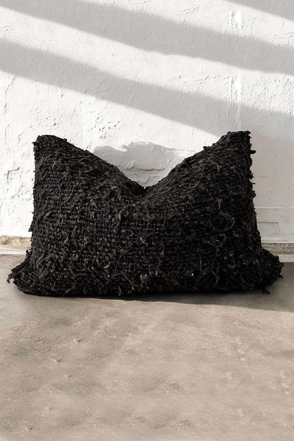 Boem Small Lumbar Silk Cocoon Cushion