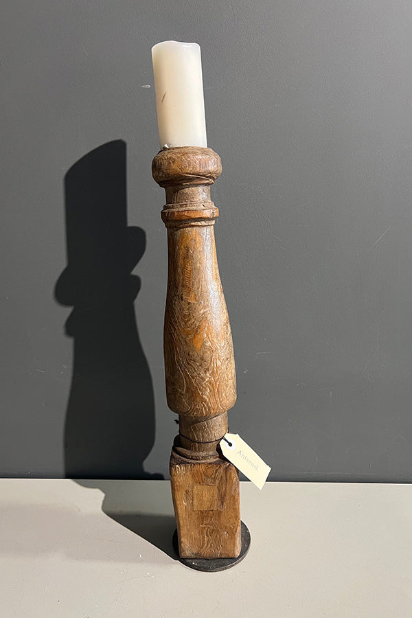 Indian Rustic Candle Stick V2