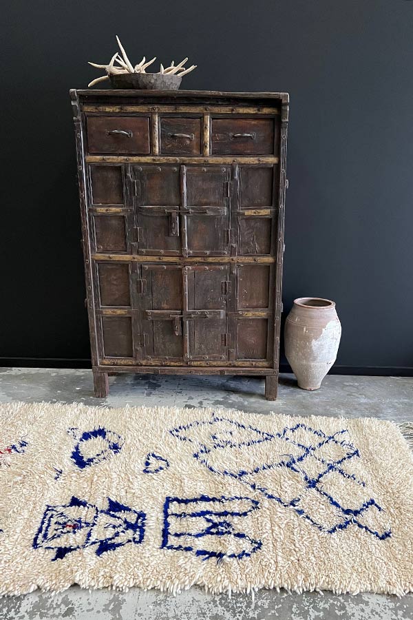 Authentic Hand-Knotted Moroccan Rug