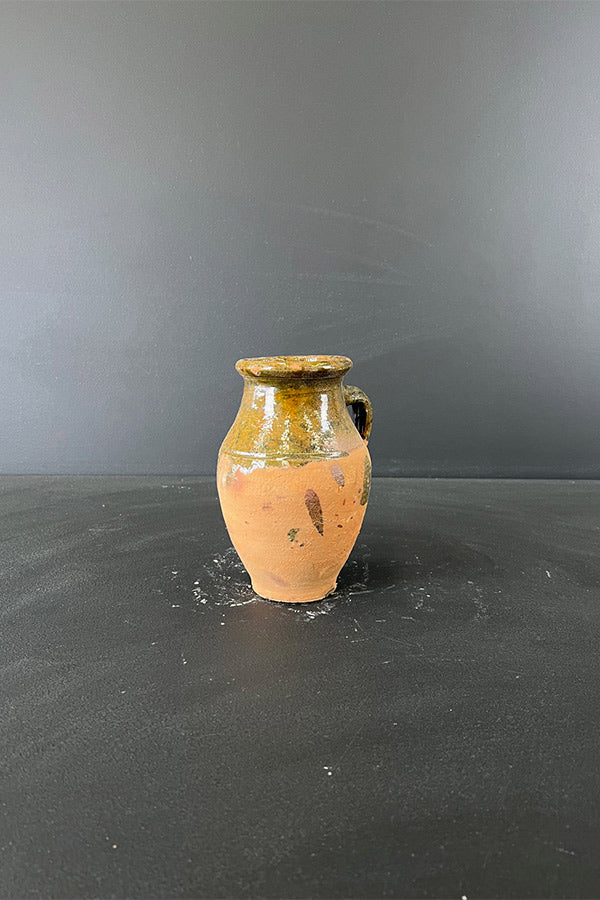 Mini Turkish Green Glazed Jug