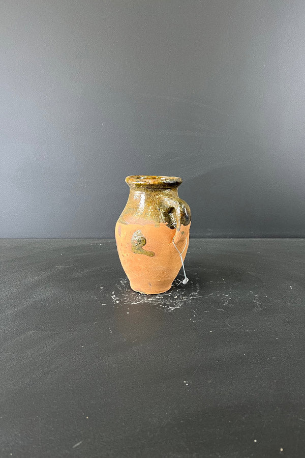 Mini Turkish Green Glazed Jug