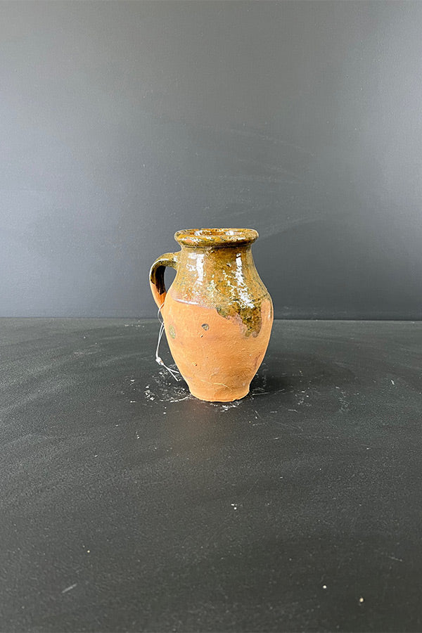 Mini Turkish Green Glazed Jug