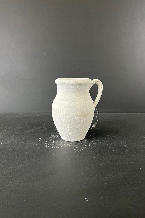 Mini White Turkish Jug