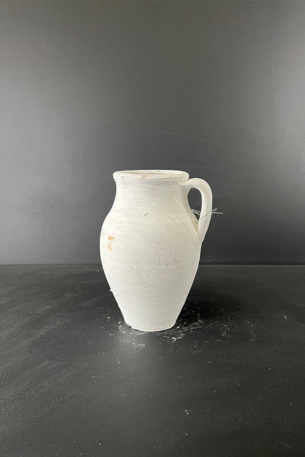 Small White Turkish Jug