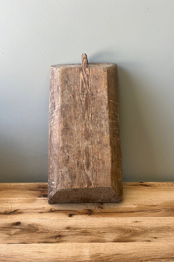 Single Handled Turkish Wooden Trough