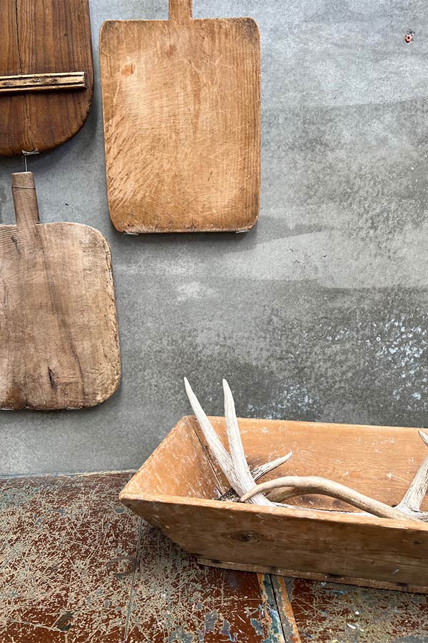 Medium Turkish Wooden Dough Trough